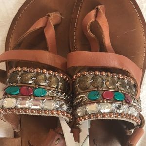 Carlos Santana boho sandals